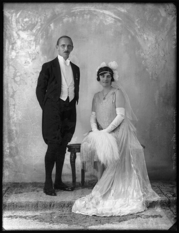 Hugh aglionby shore, 6th baron teignmouth; anna adelaide caroline shore (née marsh), lady teignmouth npg x124027