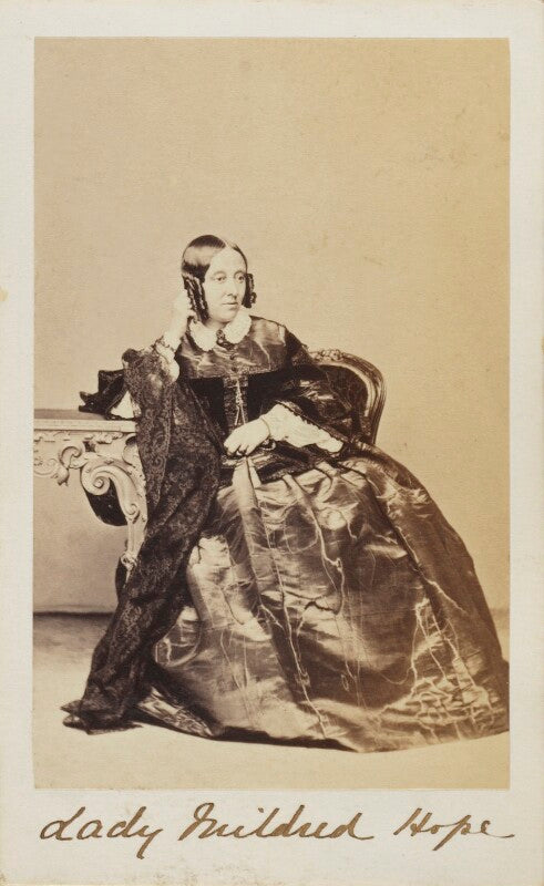 Lady mildred arabella charlotte henrietta beresford hope (née gascoyne cecil) npg ax9652