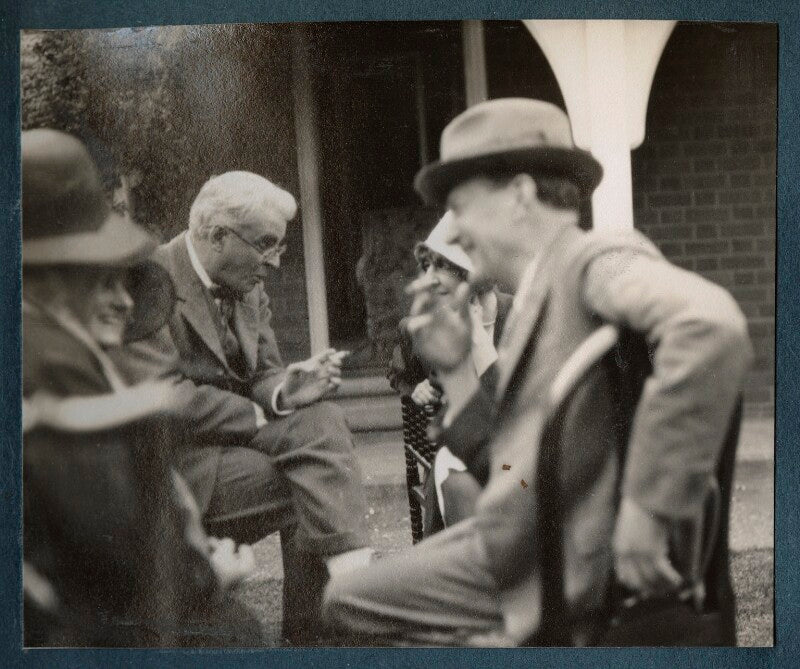 W.b. yeats; walter de la mare and others npg ax143159