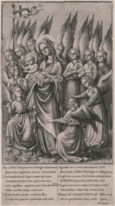 The wilton diptych (relates to richard ii) npg d9393