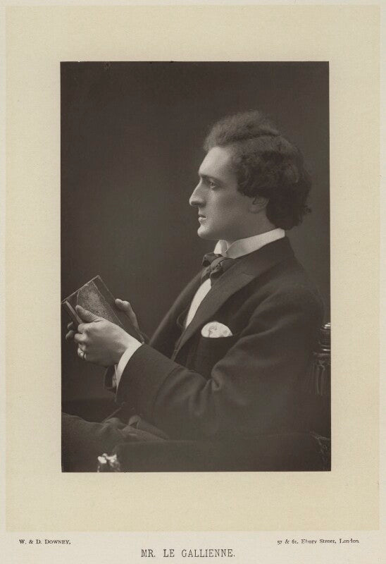 Richard thomas le gallienne npg x19982