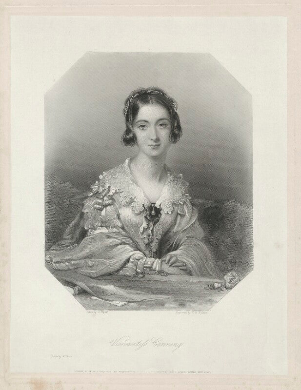 Charlotte canning (née stuart), countess canning npg d32589