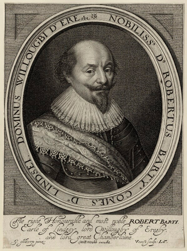 Robert bertie, 1st earl of lindsey npg d27030