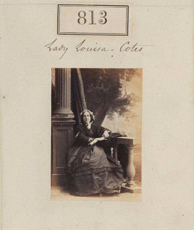 Lady louisa harriet cotes (née jenkinson) npg ax50420