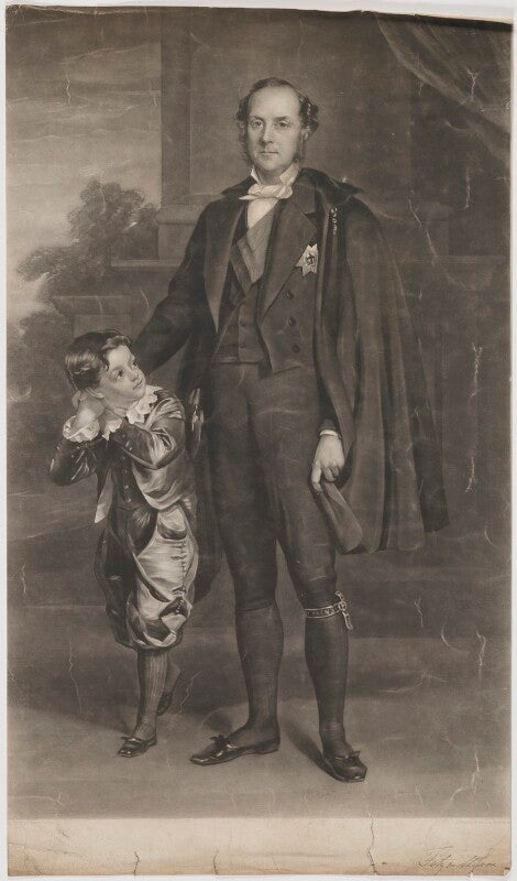 William thomas spencer wentworth fitzwilliam, 4th earl fitzwilliam; probably hon. william reginald wentworth fitzwilliam npg d36960