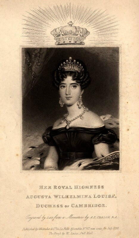 Princess augusta wilhelmina louisa, duchess of cambridge npg d8035