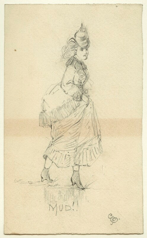 'mud!' (unknown woman) npg d23173