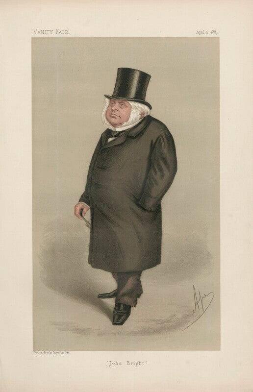 John bright ('statesmen. no. 565.') npg d44432