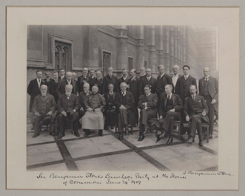 'sir benjamin stone's luncheon party at the house of commons' npg x135575