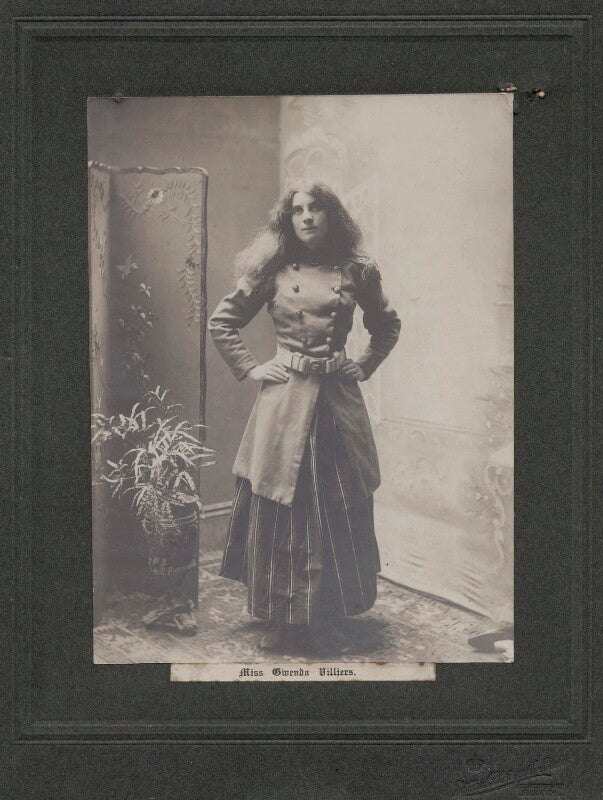 Gwenda villiers as cigarette in 'under two flags' npg x27133