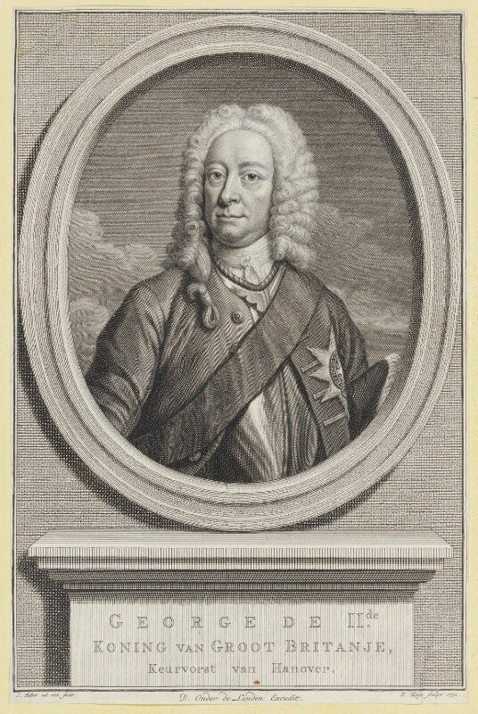 King george ii npg d10758