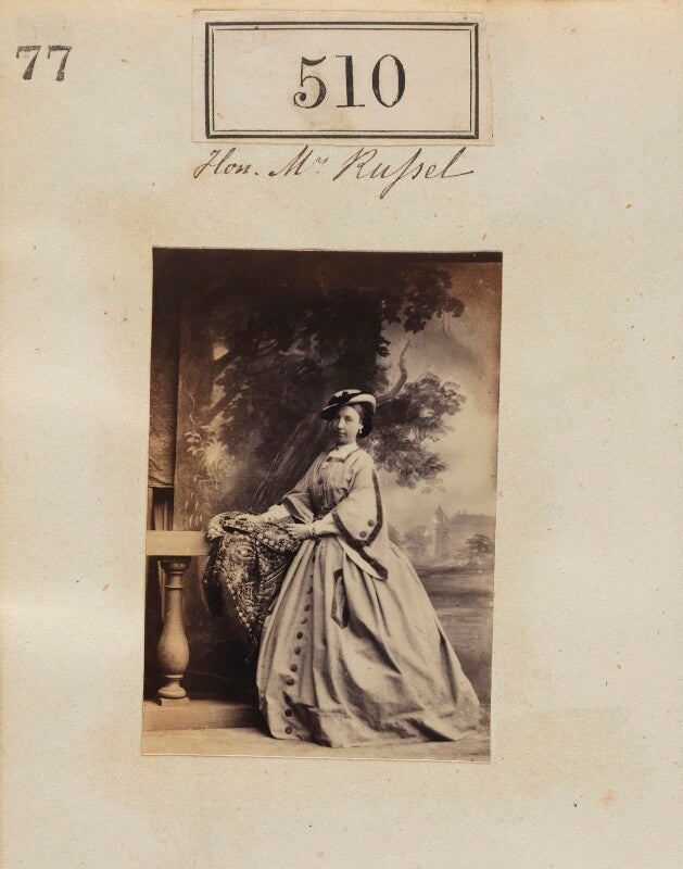 Harriet agnes (née elliot), lady de clifford when hon. mrs russell npg ax50217