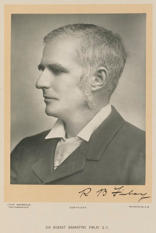 Robert bannatyne finlay, 1st viscount finlay npg ax16016