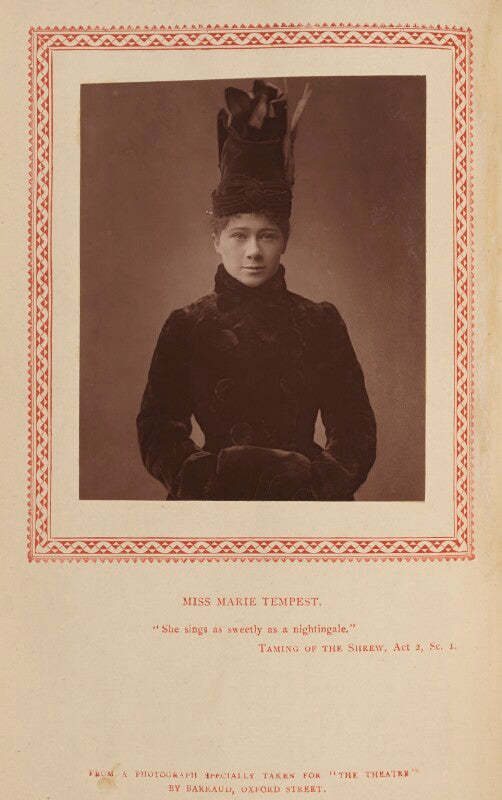Marie tempest npg ax9323