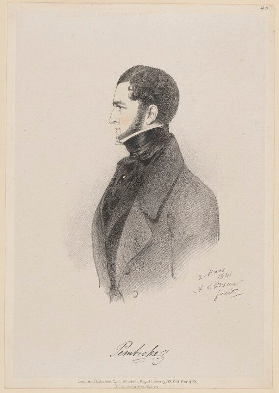Robert henry herbert, 12th earl of pembroke npg d46253