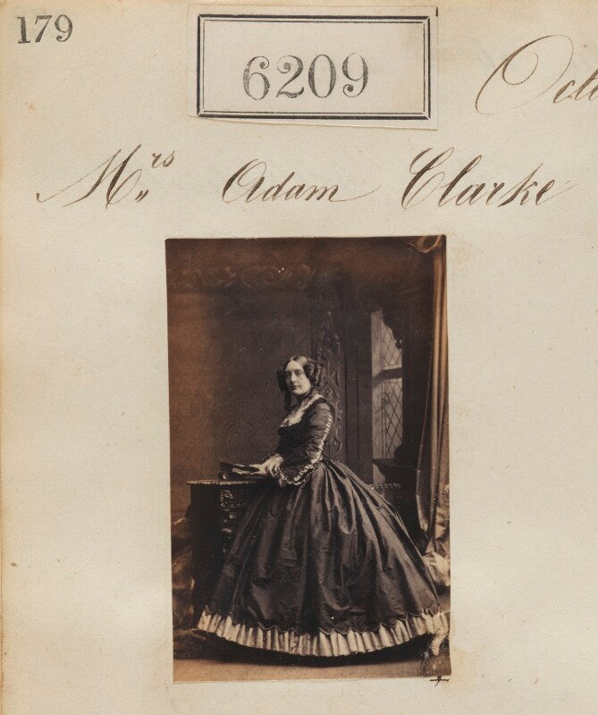 Mrs adam clarke npg ax56155