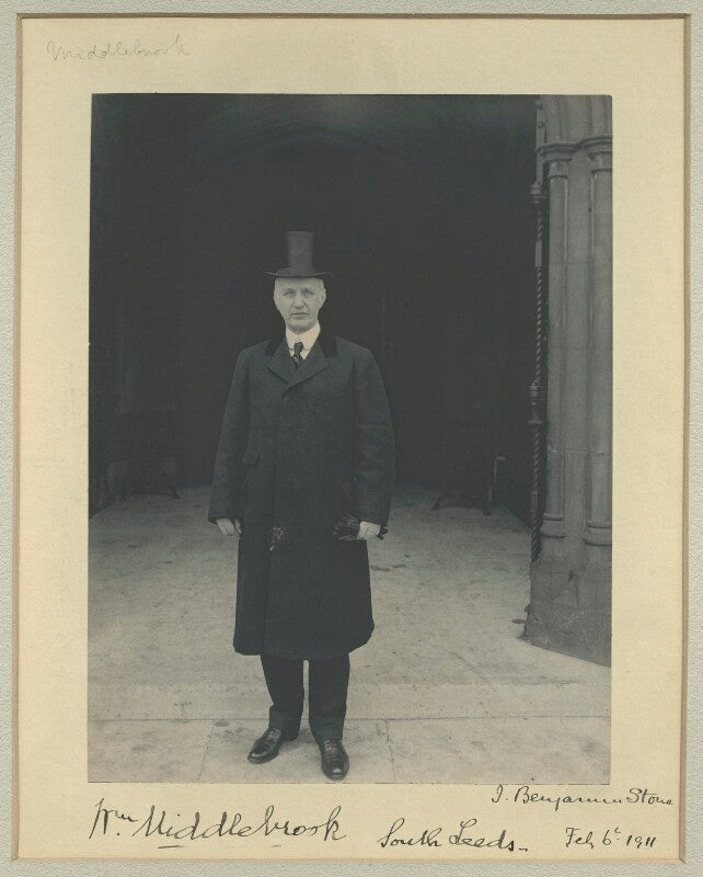 Sir william middlebrook, 1st bt npg x32516