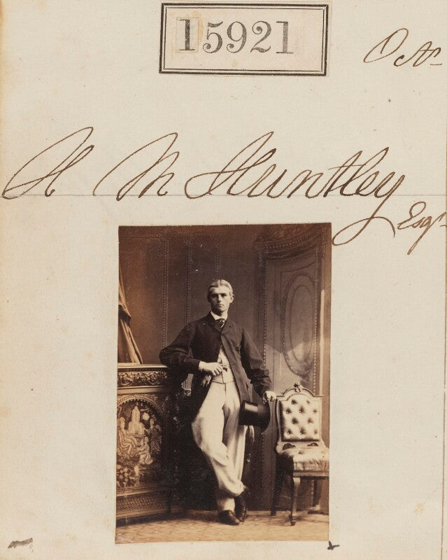 Mr a.m. huntley npg ax63851