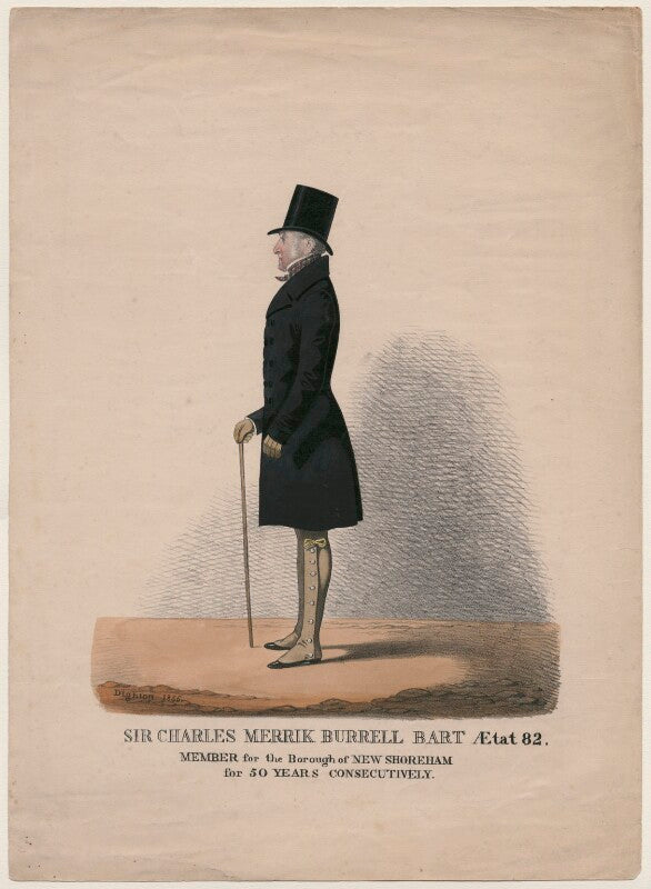 Sir charles merrik burrell, 3rd bt npg d47109