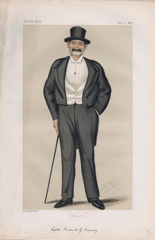 Frederick burnaby ('men of the day. no. 143.') npg d43773