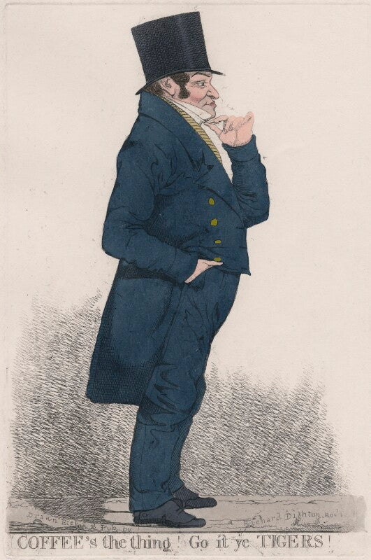 Probably andrew cohen ('"coffee's the thing! go it ye tigers!"') npg d13377