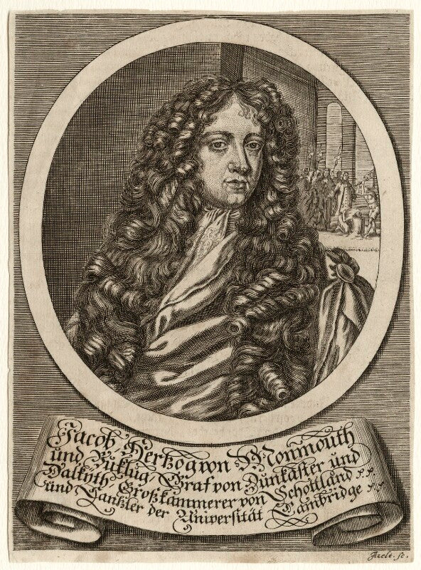 James scott, duke of monmouth and buccleuch npg d35401