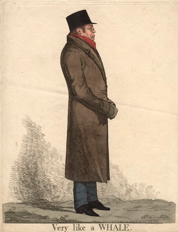 Mr hilbers ('very like a whale') npg d13497