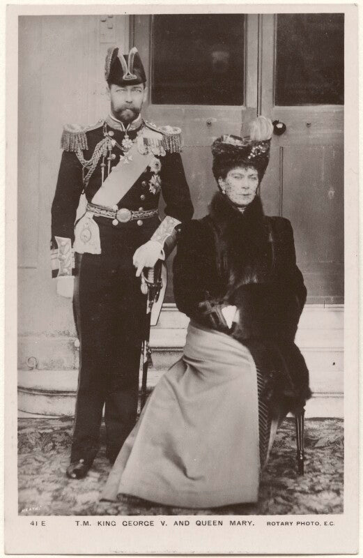 King george v; queen mary npg x196443