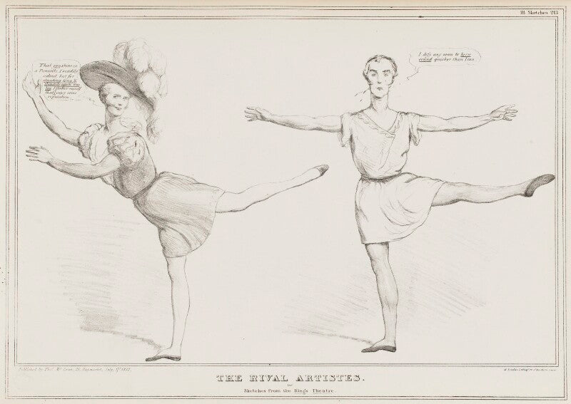 The rival artistes or sketches from the king's theatre npg d41148