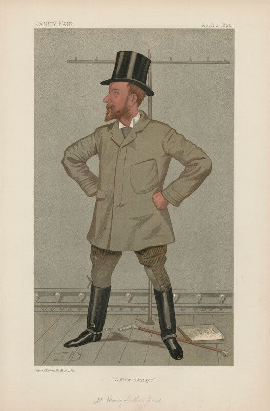 Henry arthur jones ('men of the day. no. 535.') npg d44588