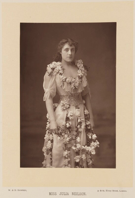 Julia emilie neilson as drusilla ives in 'the dancing girl' npg ax15989