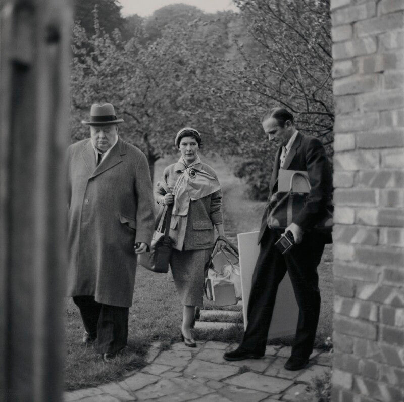 Kathleen frances ('katharine') sutherland (née barry); graham sutherland; winston churchill npg x88059