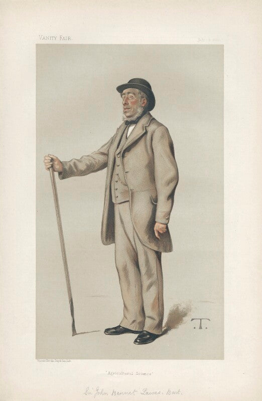 Sir john bennet lawes, 1st bt 9 ('men of the day. no. 259.') npg d44075