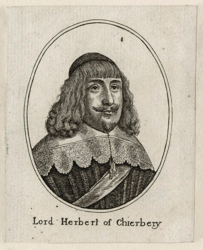 Edward herbert, 1st baron herbert of cherbury npg d26655