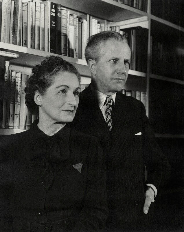 Vera brittain; sir george edward gordon catlin npg x46698