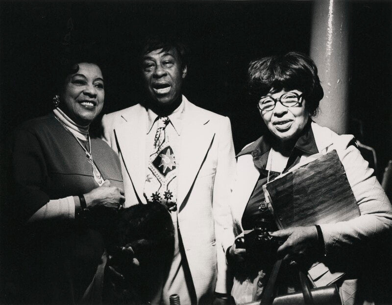 Snub mosley and unknown women npg x210102