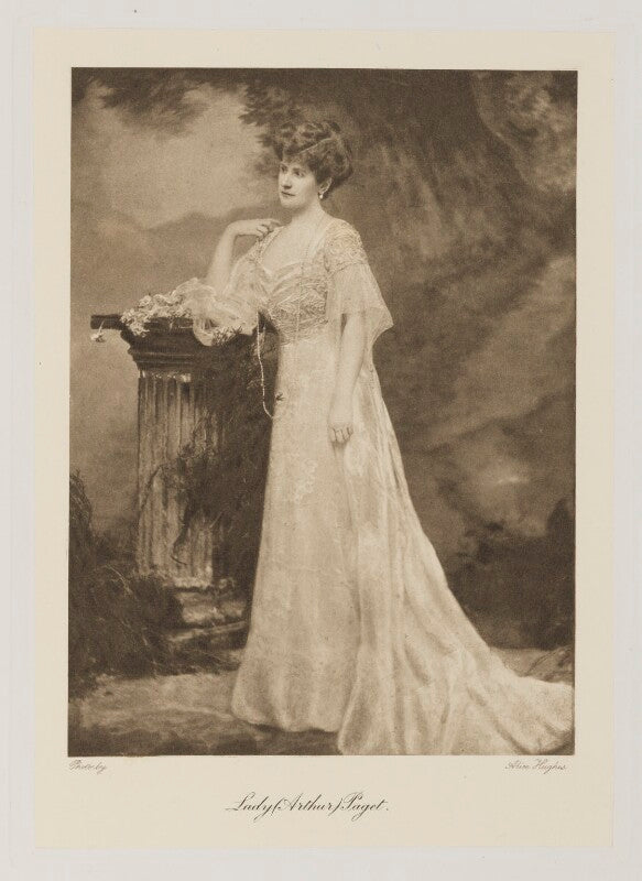 Mary ('minnie', née stevens), lady paget npg ax161375