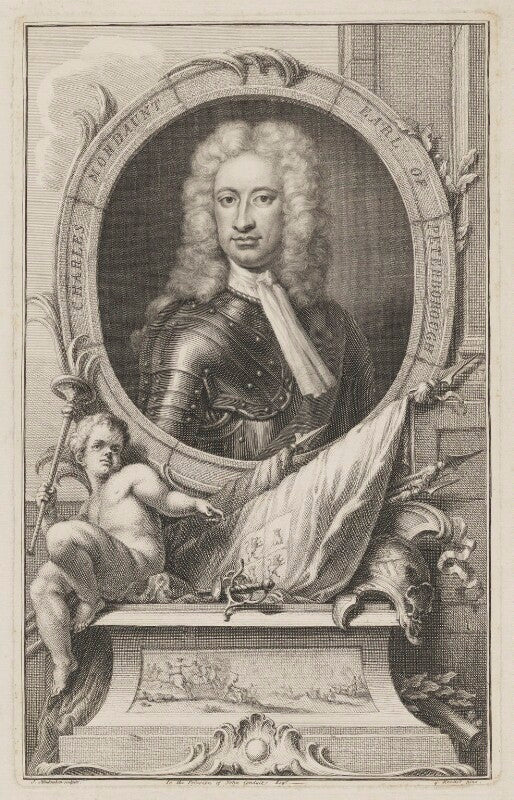 Charles mordaunt, 3rd earl of peterborough npg d40170