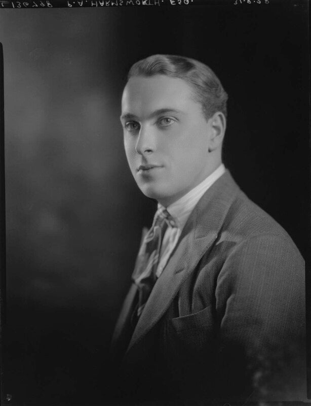 Perceval anthony thomas hildebrand harmsworth npg x49809