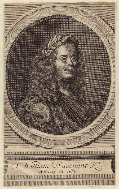 Sir william davenant npg d30154