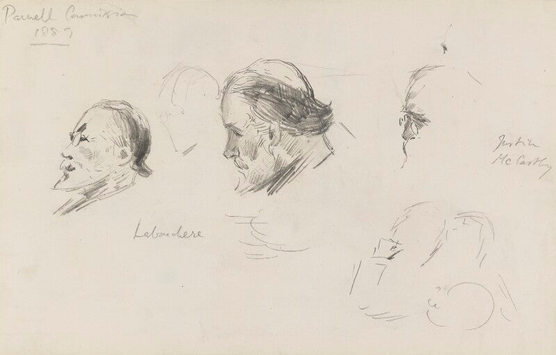 Henry du pré labouchère; justin mccarthy npg 2284