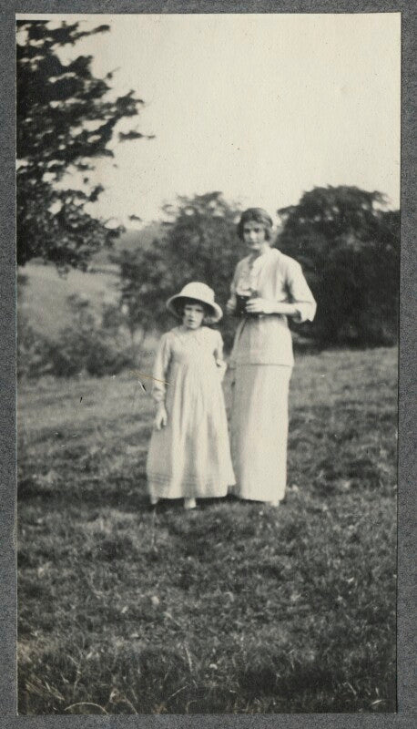 Julian vinogradoff (née morrell); catherine colomb (marie louise ('marion') reymond (née colomb)) npg ax140378