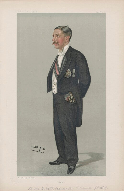 Sir walter francis hely hutchinson ('men of the day. no. 717.') npg d44915