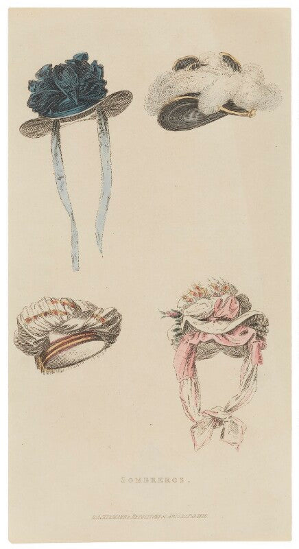 'sombreros', january 1825 npg d47575