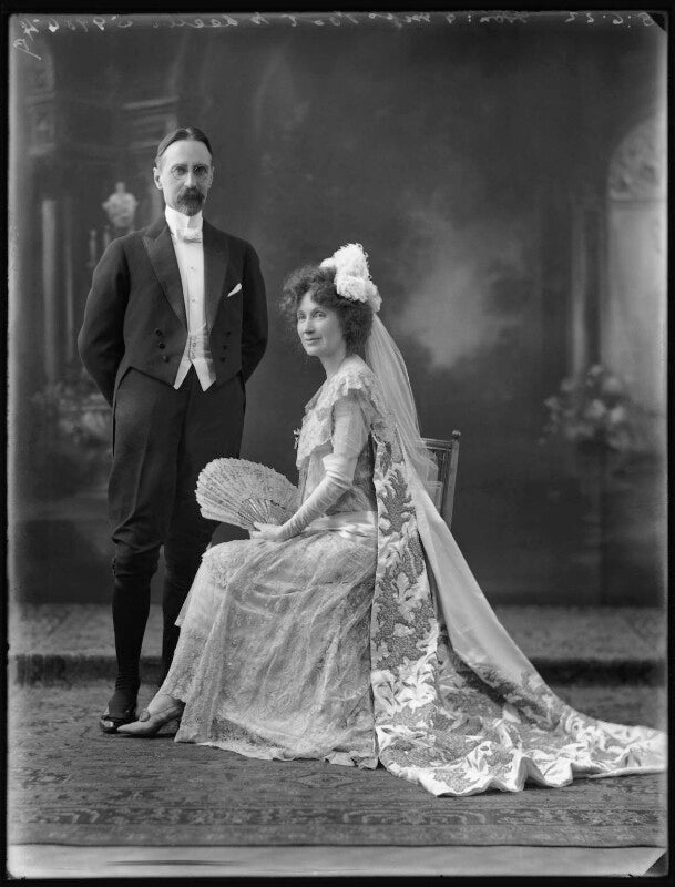 Hallie erminie wheeler (née rives); george post wheeler npg x121643