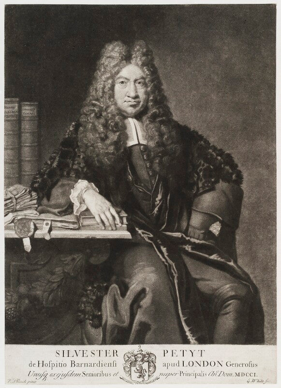 Sylvester petyt npg d19834