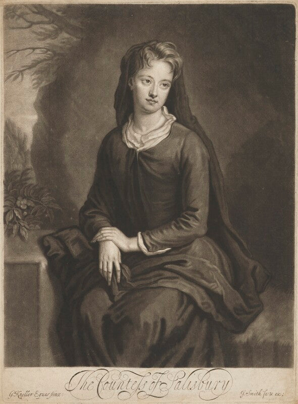 Frances cecil (née bennett), countess of salisbury npg d40029