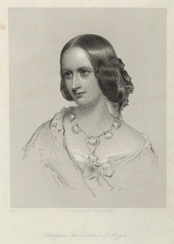 Elizabeth georgiana (née sutherland leveson gower), duchess of argyll npg d7119
