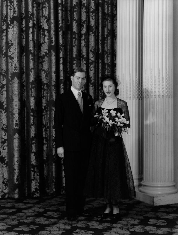 Charles melville mclaren, 3rd baron aberconway; ann lindsay (née aymer), lady aberconway npg x97334