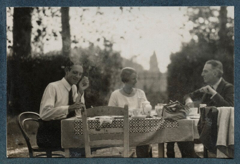 Sir philip hendy; kythé caroline hendy (née ogilvy); philip edward morrell npg ax142890